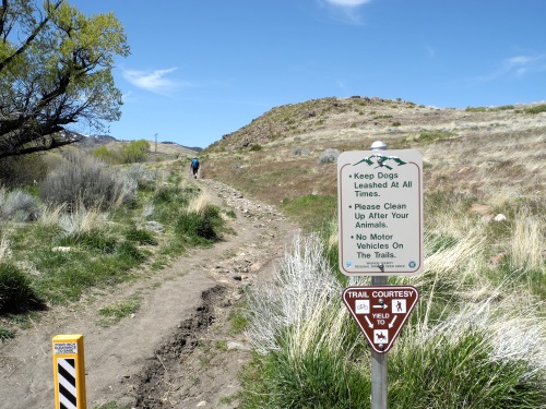 Interpretive signs found along the Ballardini Ranch Trail, Reno, Nevada, NV