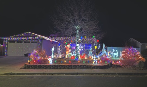 Christmas,lights,3953 Kentwood Court,Reno,Nevada