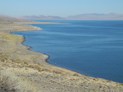 Pyramid Lake, north of Reno, Nevada, NV