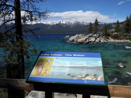 Sand Harbor at Lake Tahoe Nevada State Park