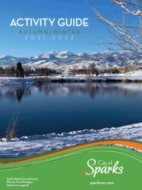 Sparks Recreation Activity Guide, Sparks, Nevada, NV