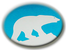 Polar bear, symbol of the Northwest Territories