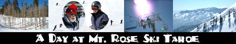 Mt. Rose Ski Tahoe Nevada NV