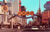 Reno Arch Nevada 1963 Biggest Little City in the World