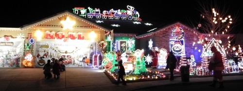 Christmas lights displays, Reno, Nevada, NV