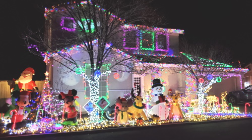 Christmas lights displays, Reno, Sparks, Nevada, NV
